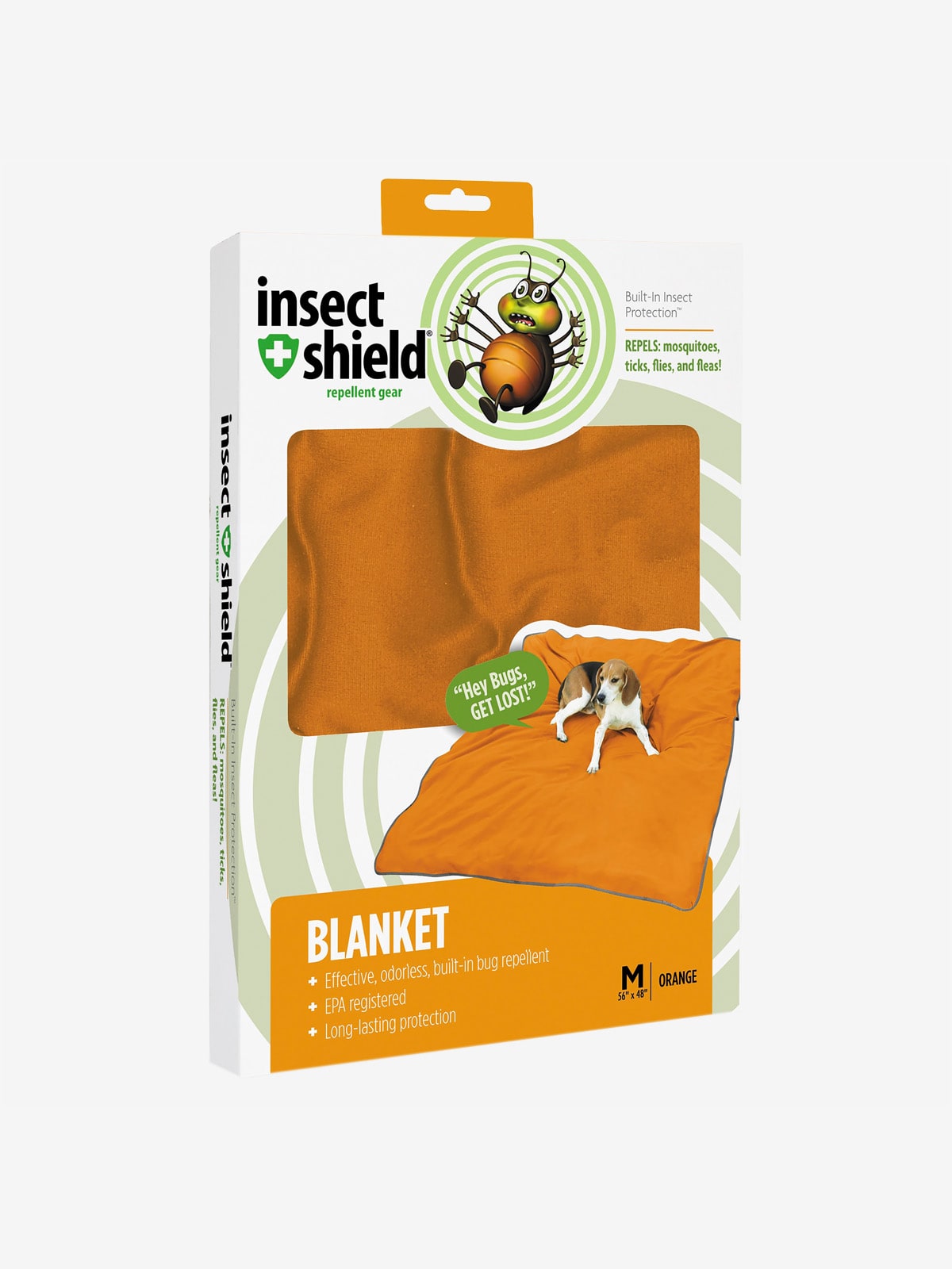 Insect Shield Dog Blanket