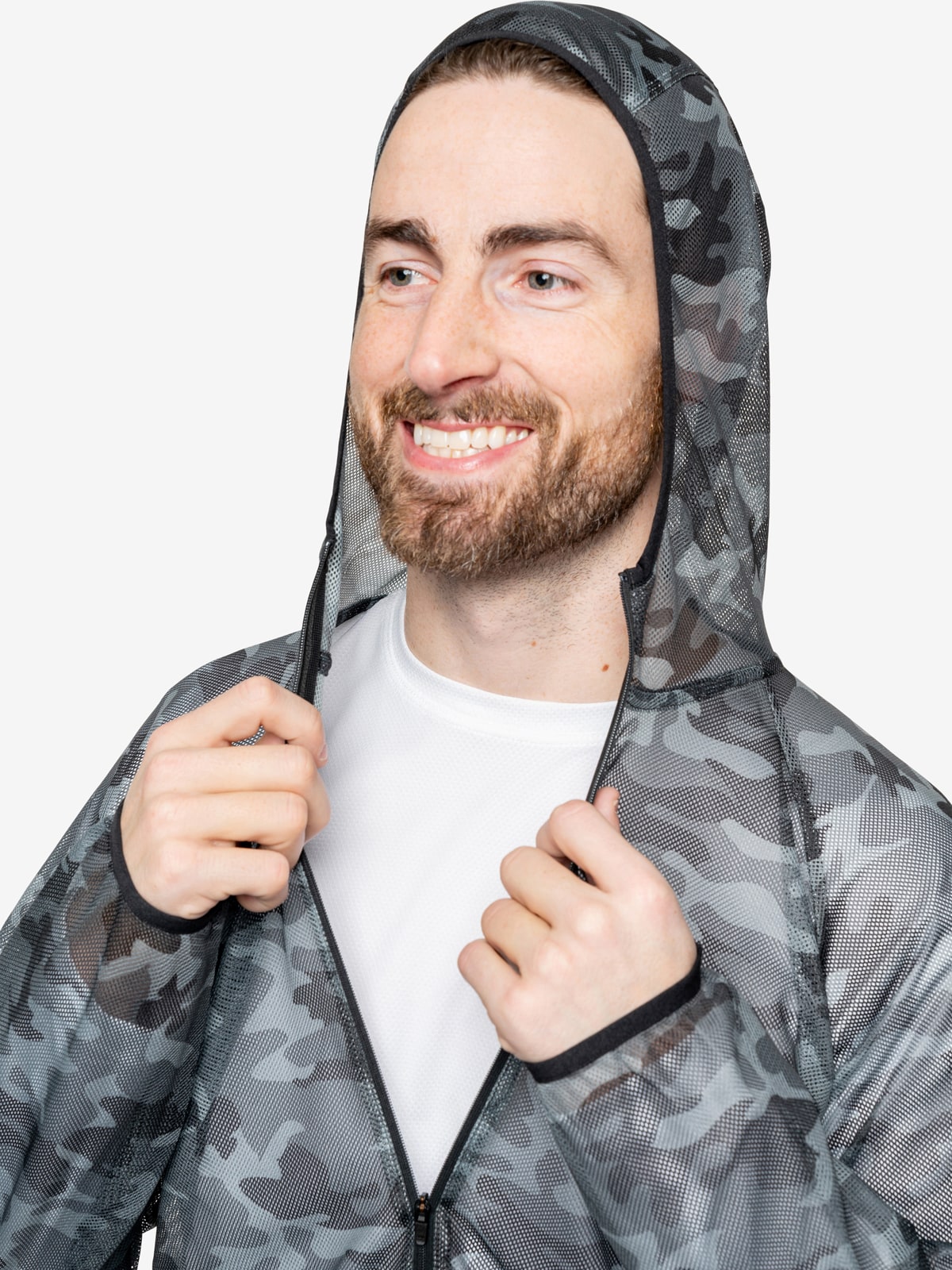 Insect Shield Men's HaloNet Full-Zip Hoodie