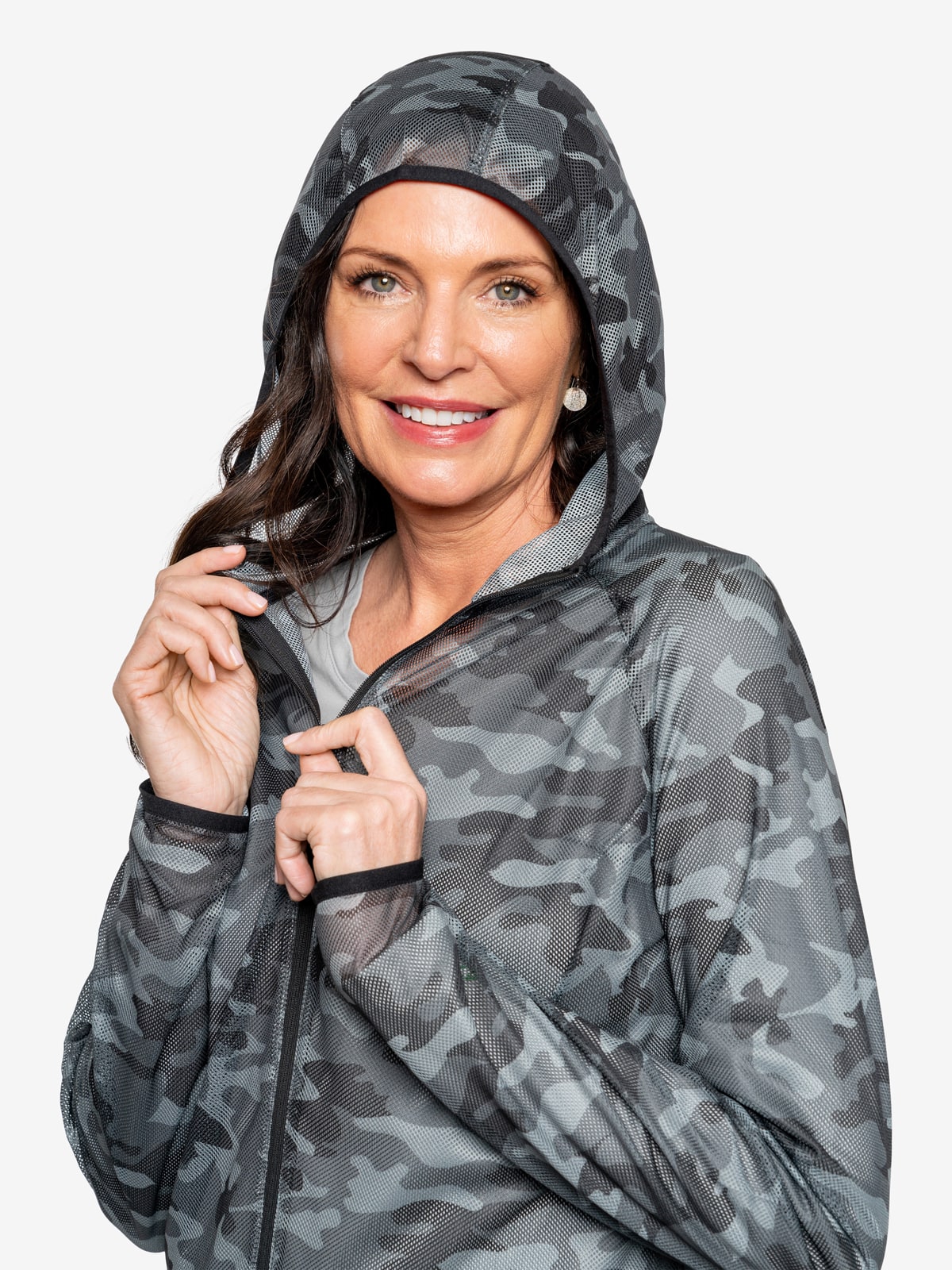 Insect Shield Women's HaloNet Full-Zip Hoodie