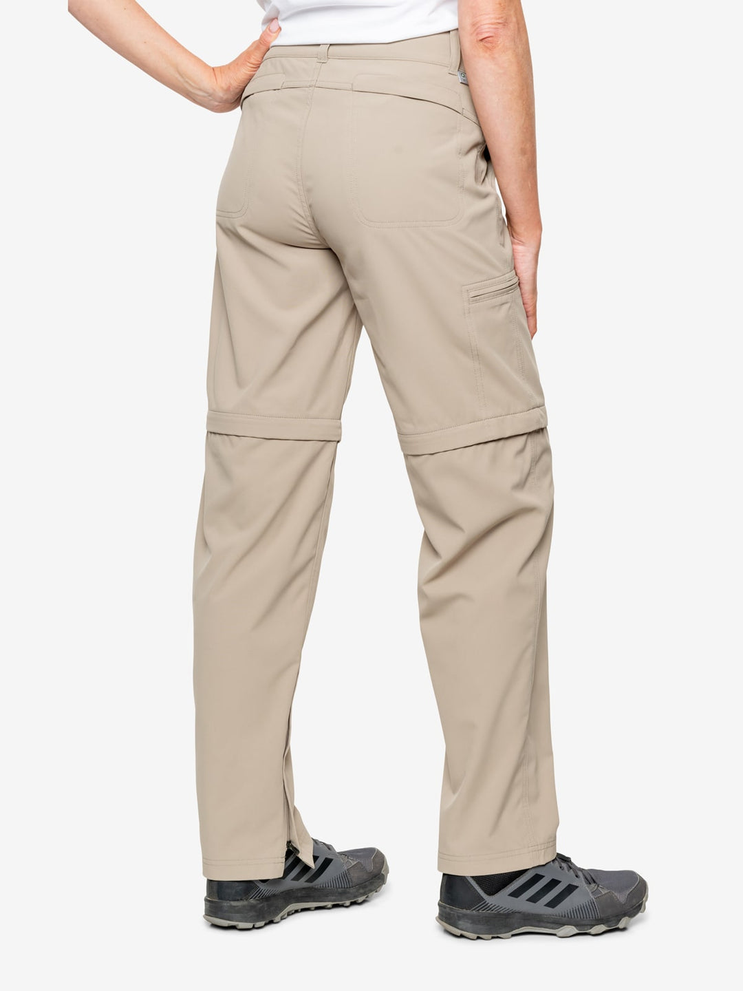 Insect Shield Women s Elements Lite Convertible Pants Size 8 Khaki