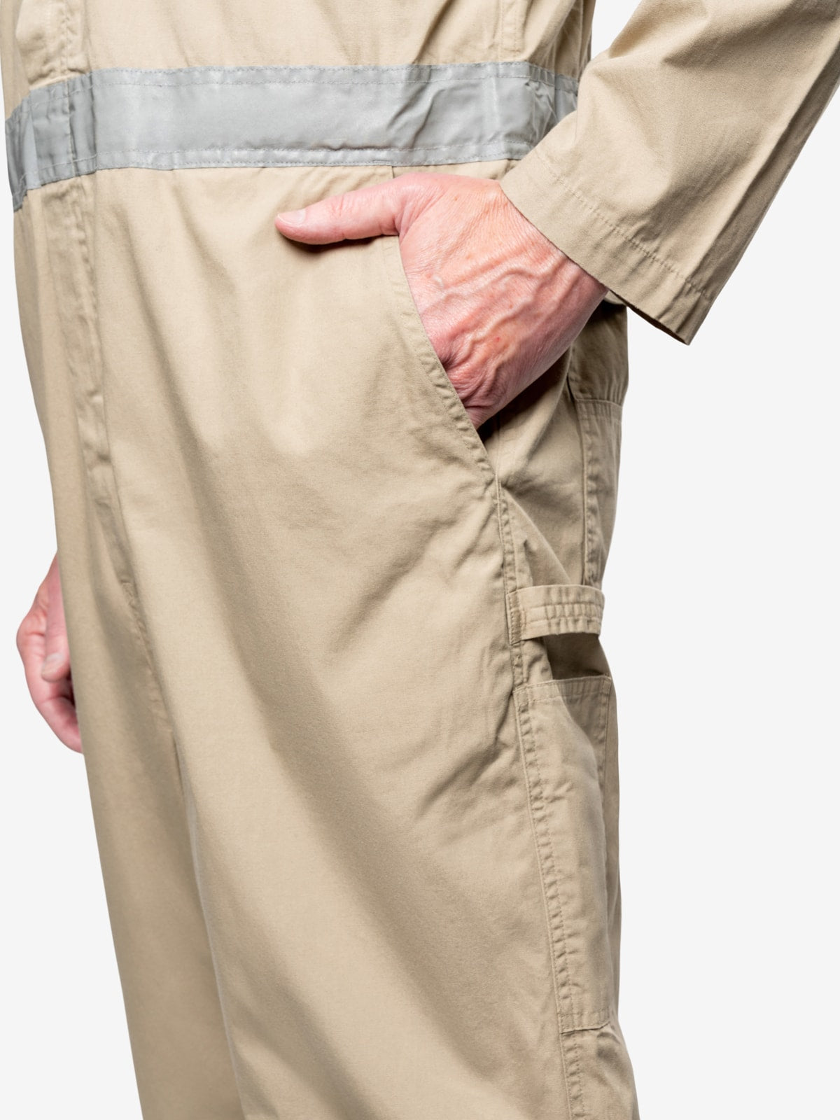 Insect Shield Men's Performance Ripstop Pants | Size 38 | Dark Khaki | Cotton/Polyester